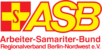 Logo Arbeiter-Samariter-Bund Asociación Regional Berlín – Noroeste e.V.