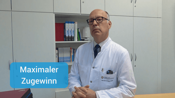 El Prof. Dr. Christian Habermann, médico jefe y director médico del Marienkrankenhaus HH, habla sobre Planerio